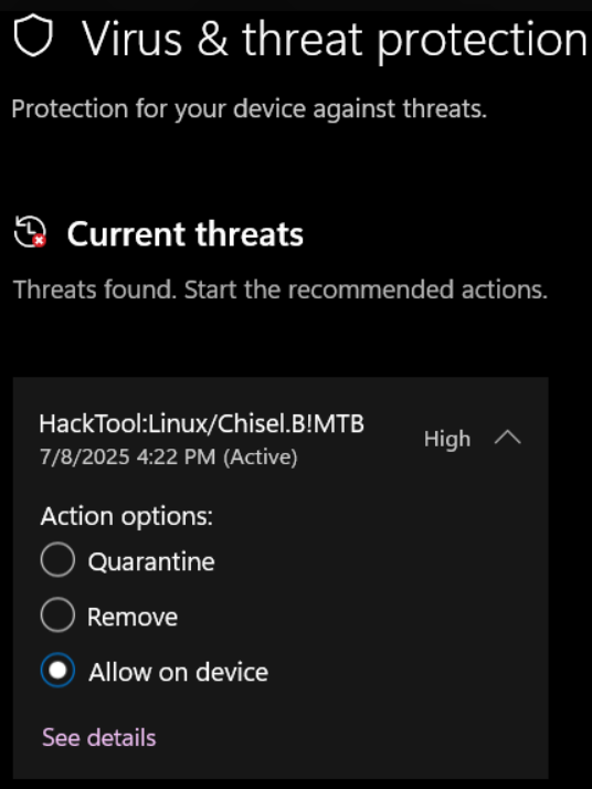 Outsystems Cloud Connector flagged as potentially malicious ...