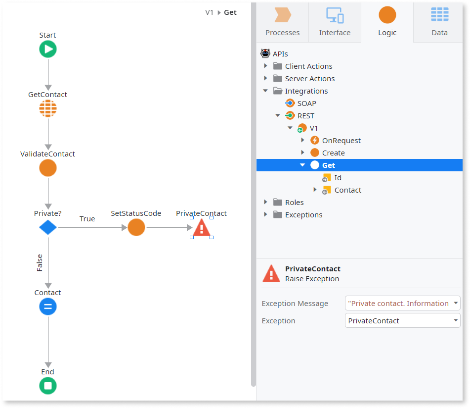 You can make the Http client throw exceptions to terminate execution on any  received errors