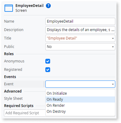 Popover menu - OutSystems 11 ドキュメンテーション