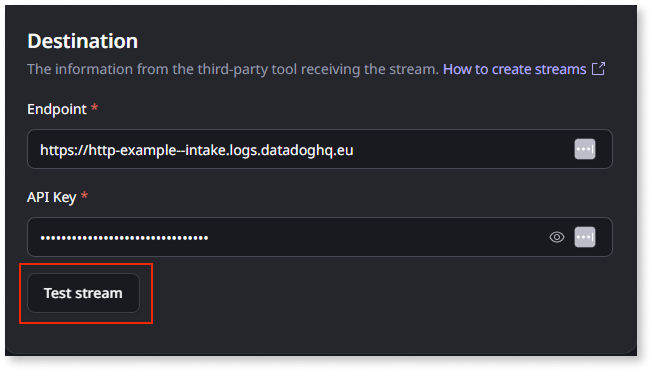 Stream audit trail logs - ODC Documentation