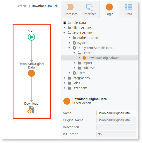 Sample data - OutSystems 11 Documentation