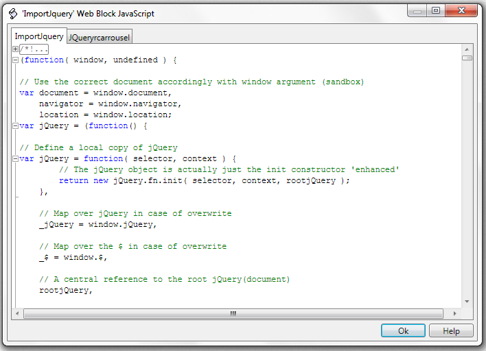 How to include a jQuery plugin OutSystems 操作ガイド