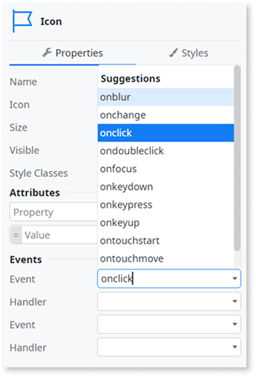 Use icons - ODC Documentation