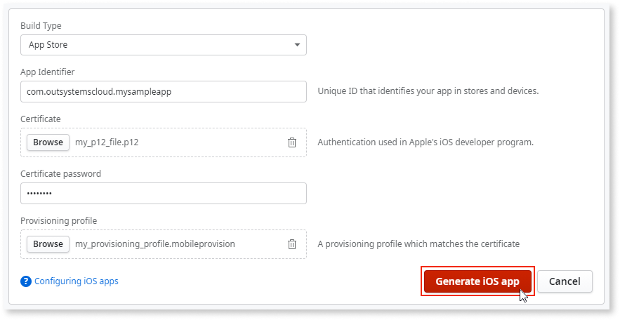 Publish Your Mobile iOS Application to the Apple App Store - OutSystems ...
