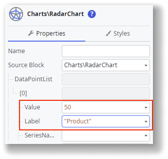 Radar Chart - ODC Documentation