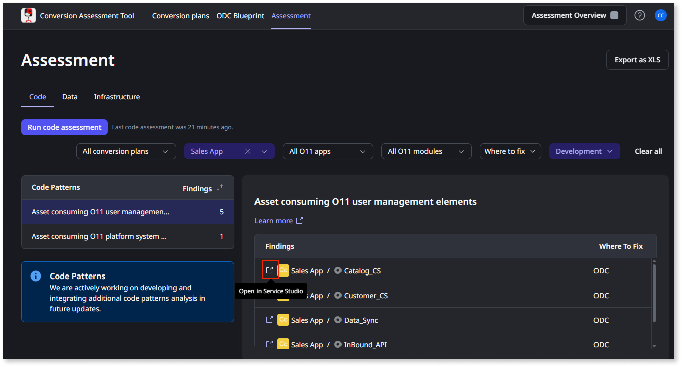 Make O11 apps compatible with ODC - OutSystems 11 Documentation