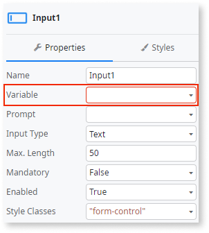 Invalid Variable（無効な変数）エラー - OutSystems 11 ドキュメンテーション
