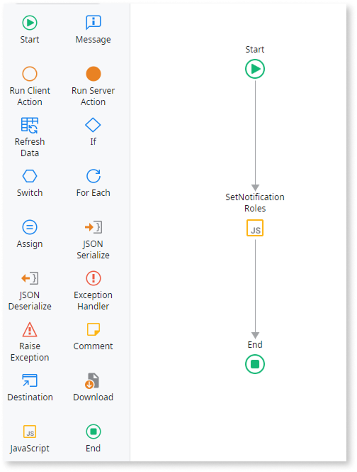 Notification - OutSystems 11 ドキュメンテーション