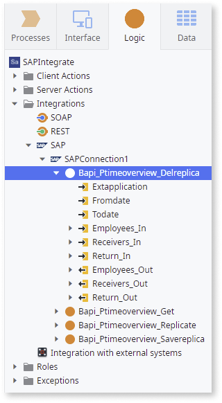 Integrate with a SAP System - OutSystems 11 Documentation