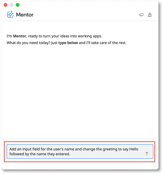 Modify an app with AI in ODC Studio - ODC Documentation