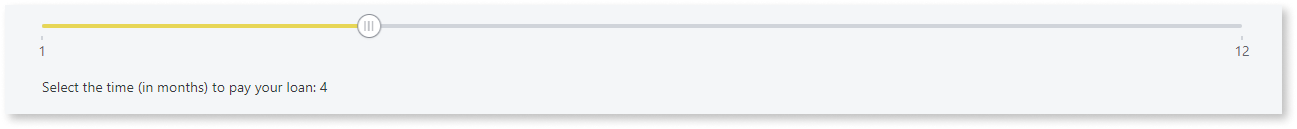 Range Slider - OutSystems 11 Documentation