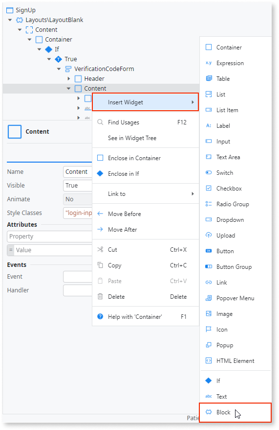 Create a verification code and password verification form - ODC ...
