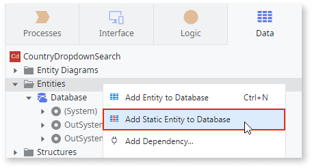電話の国番号と国旗によるドロップダウン検索の実装 - OutSystems 操作ガイド
