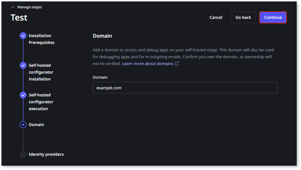 Install Self-hosted ODC stages - ODC Documentation